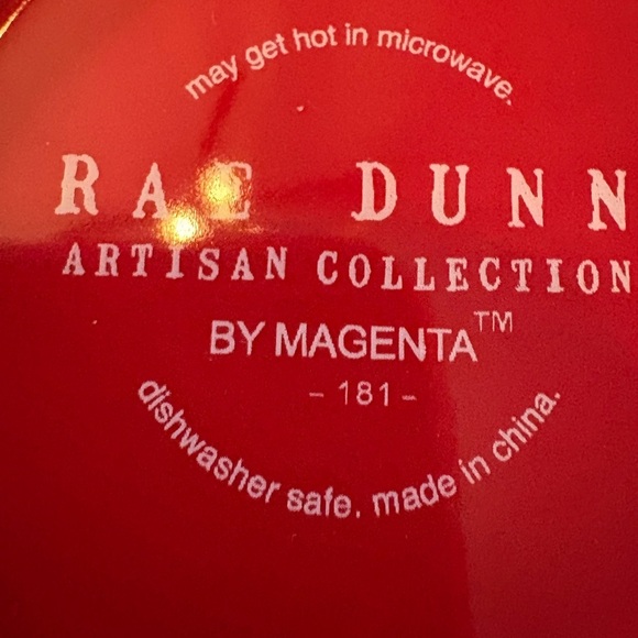 Rae Dunn HO HO HO Red Holiday Cheer Bowl - Picture 2 of 4